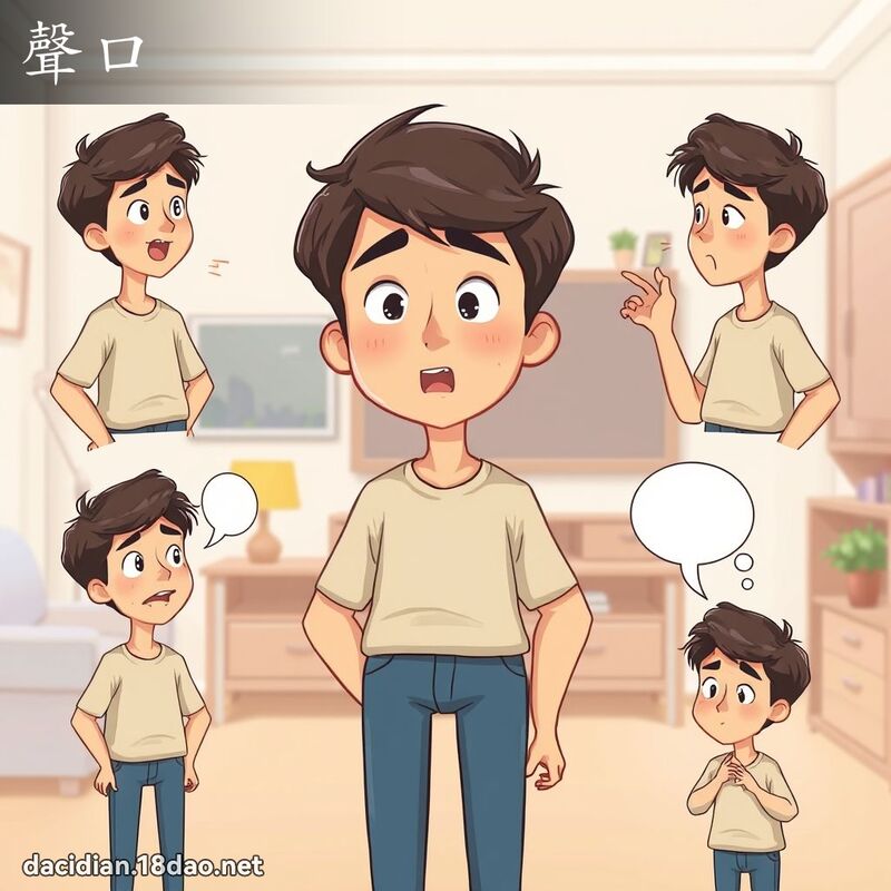 声口 - 国语大辞典配图