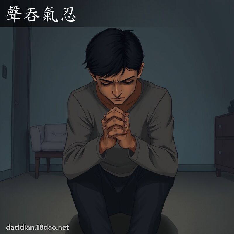 聲吞氣忍 - 國語大辭典配圖