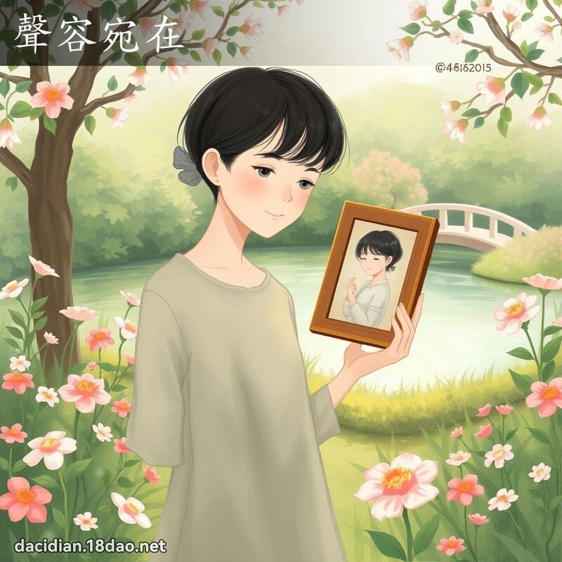 聲容宛在 - 國語大辭典配圖