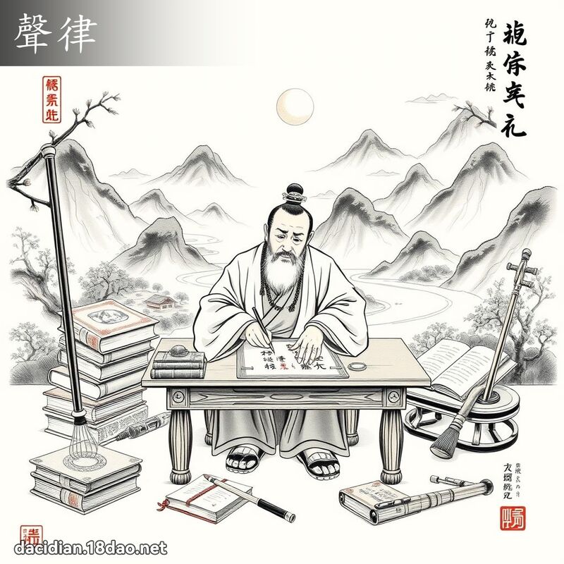 聲律 - 國語大辭典配圖