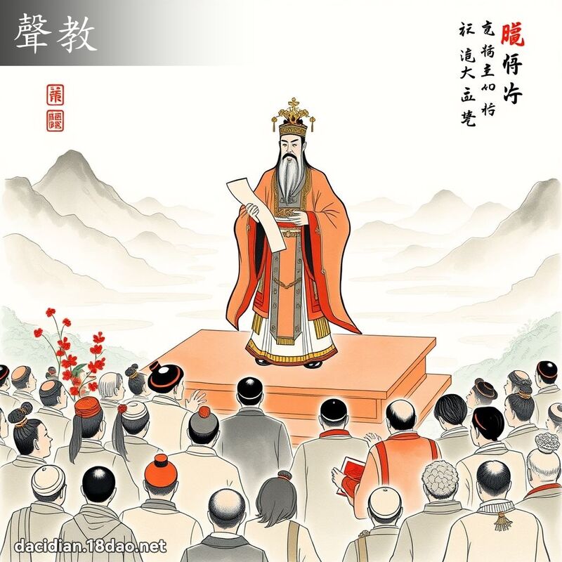 声教 - 国语大辞典配图