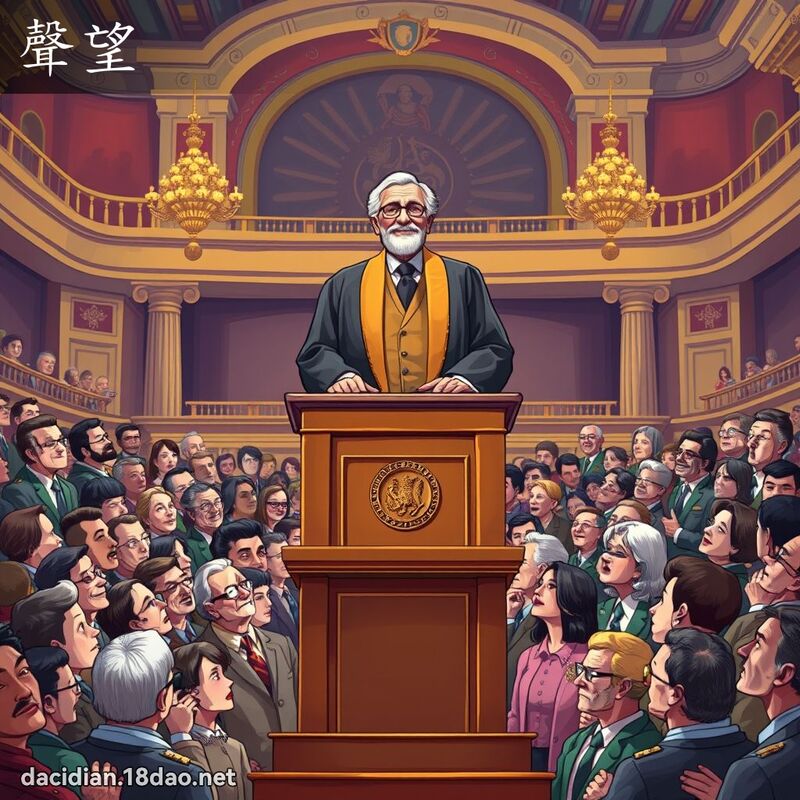 声望 - 国语大辞典配图