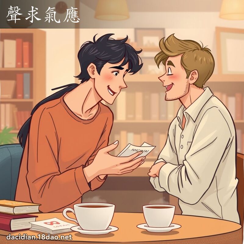 聲求氣應 - 國語大辭典配圖