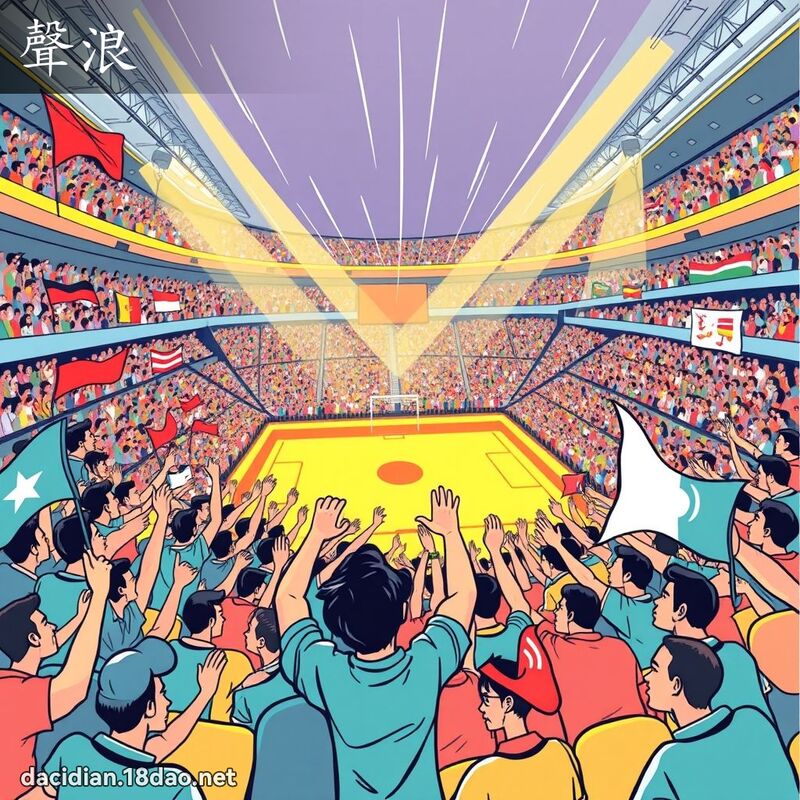 声浪 - 国语大辞典配图