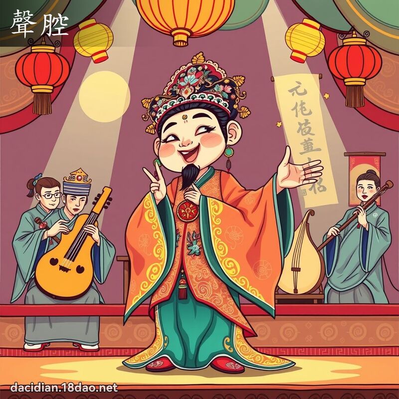 聲腔 - 國語大辭典配圖