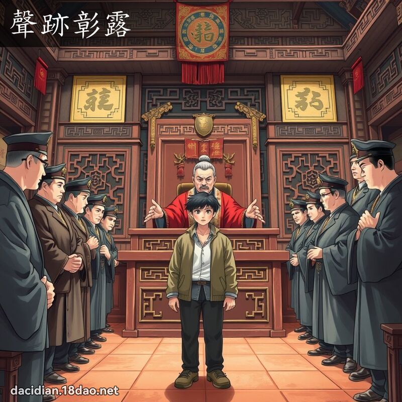 聲跡彰露 - 國語大辭典配圖