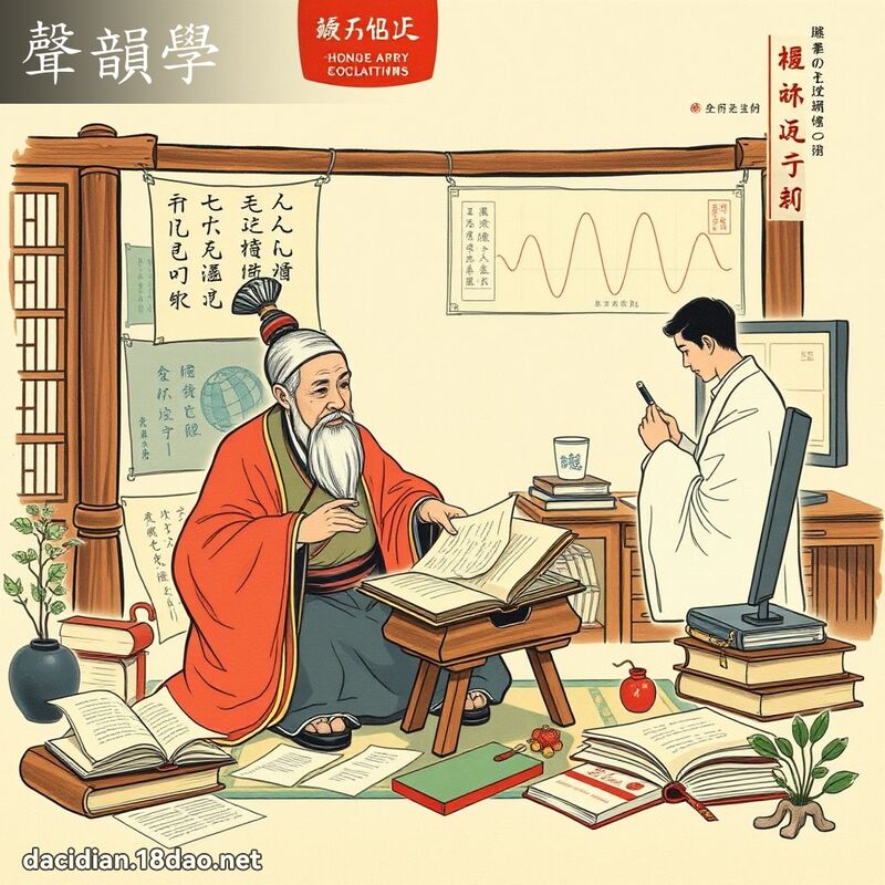 聲韻學 - 國語大辭典配圖