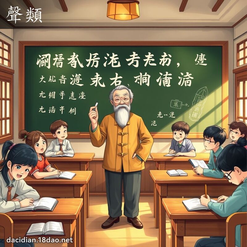 声类 - 国语大辞典配图