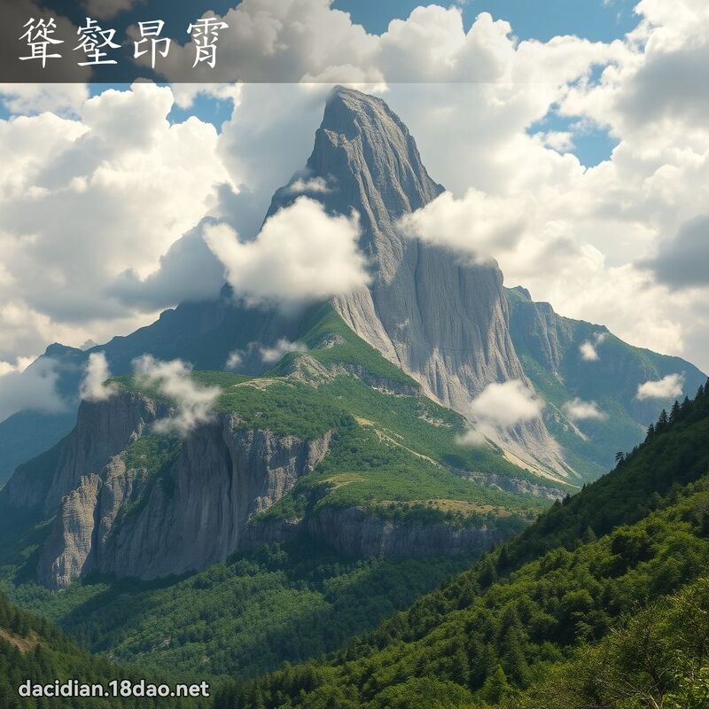 聳壑昂霄 - 國語大辭典配圖