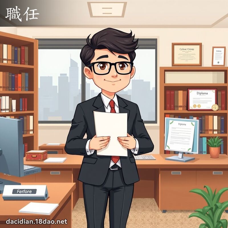 职任 - 国语大辞典配图