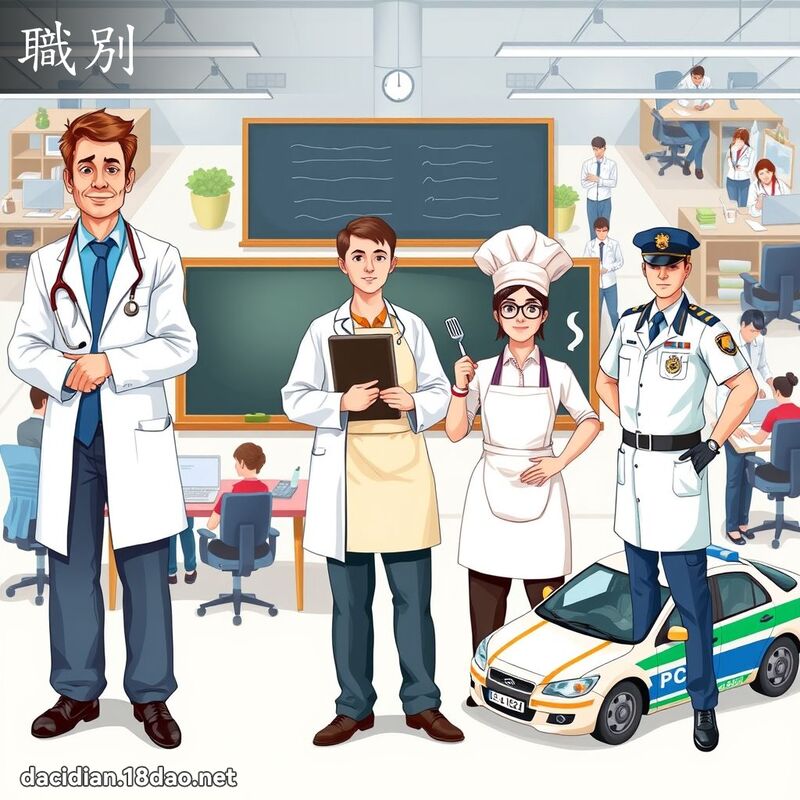 职別 - 国语大辞典配图