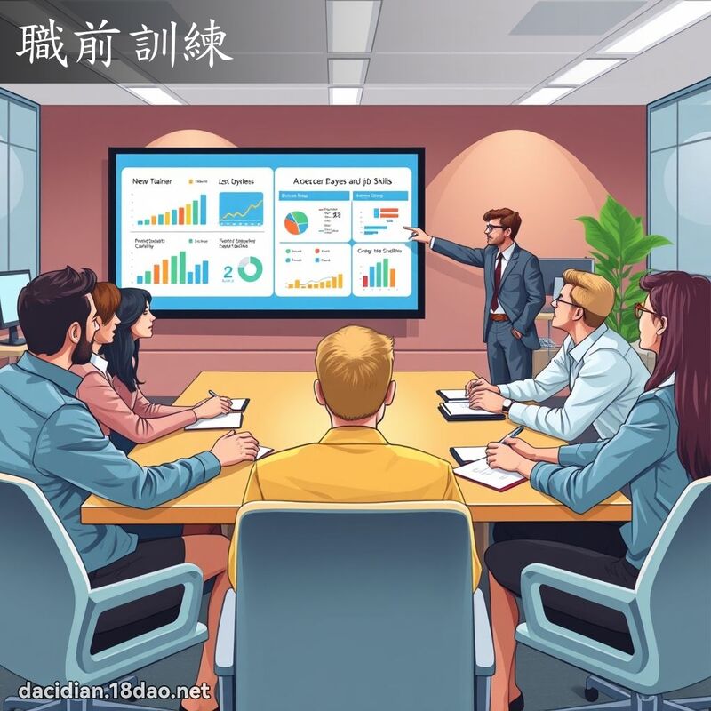 職前訓練 - 國語大辭典配圖