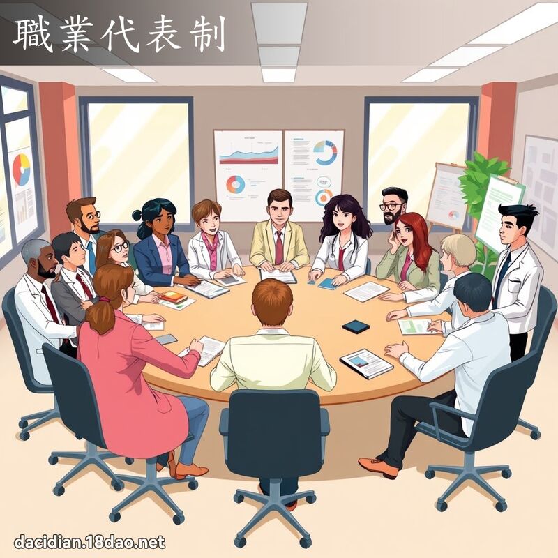 職業代表制 - 國語大辭典配圖