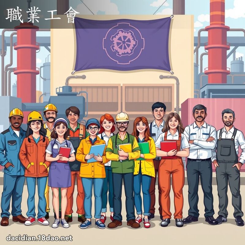 職業工會 - 國語大辭典配圖