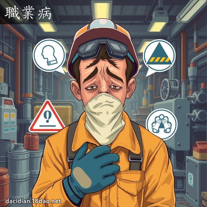 職業病 - 國語大辭典配圖