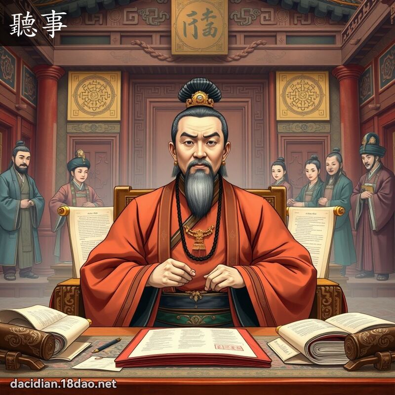 詞語: 聽事 (多意詞)