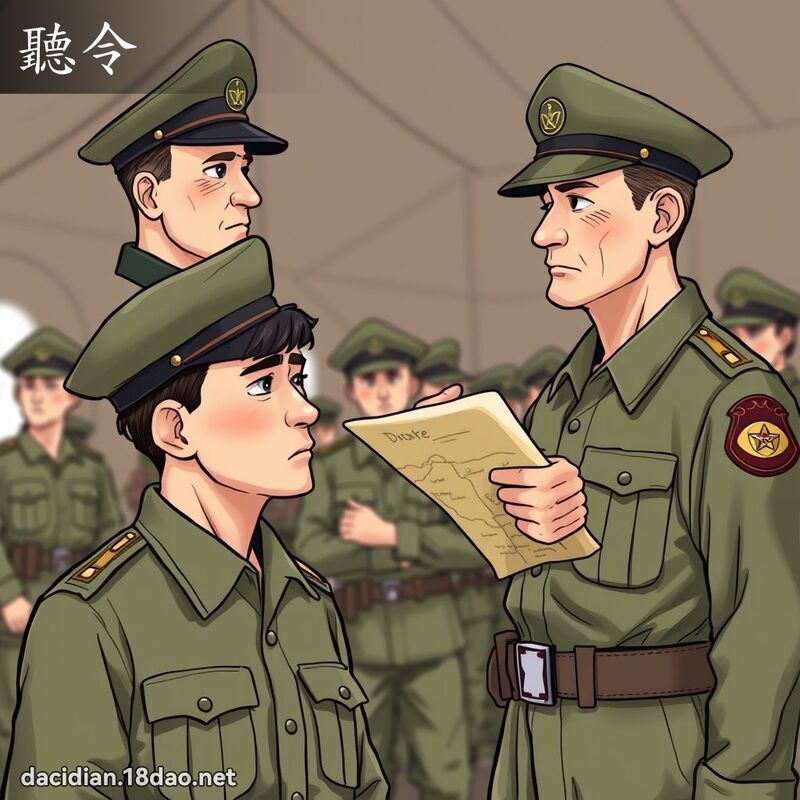 聽令 - 國語大辭典配圖