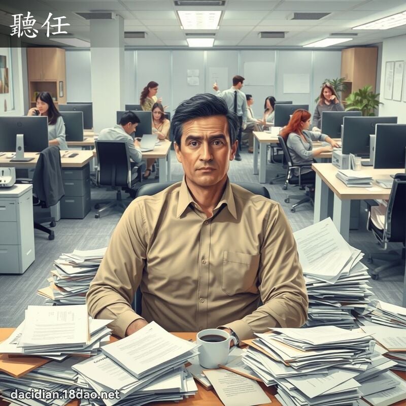 听任 - 国语大辞典配图