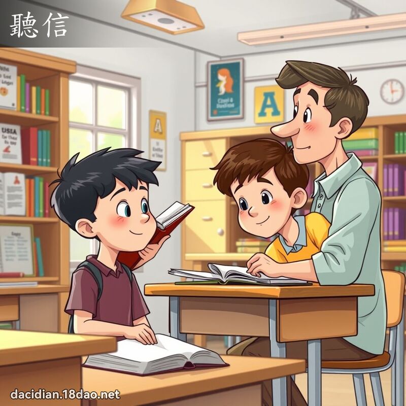 听信 - 国语大辞典配图