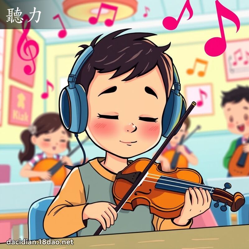聽力 - 國語大辭典配圖
