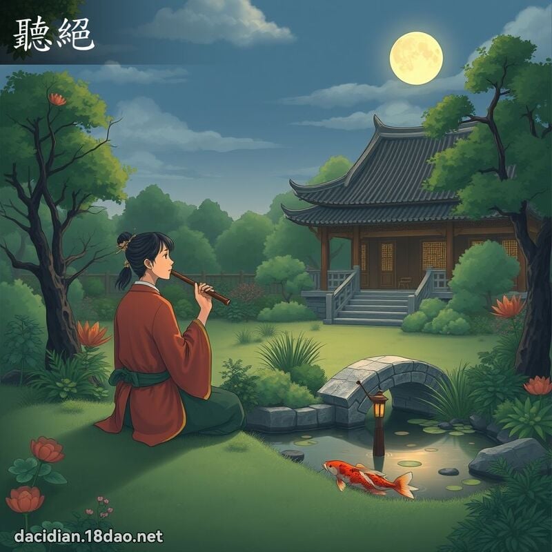 聽絕 - 國語大辭典配圖