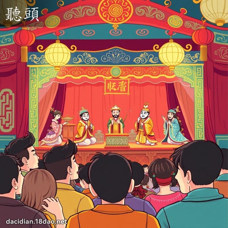 听头 - 国语大辞典配图