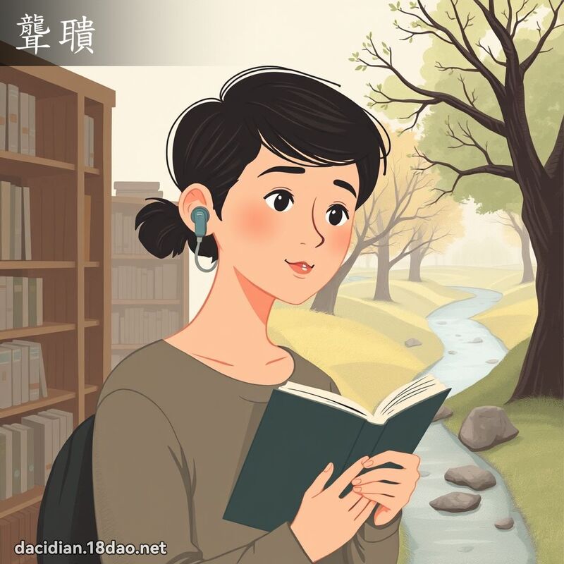 聾聵 - 國語大辭典配圖