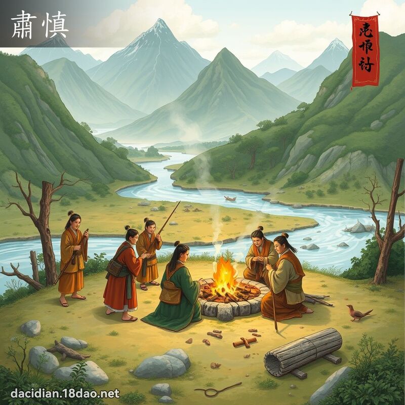 肅慎 - 國語大辭典配圖