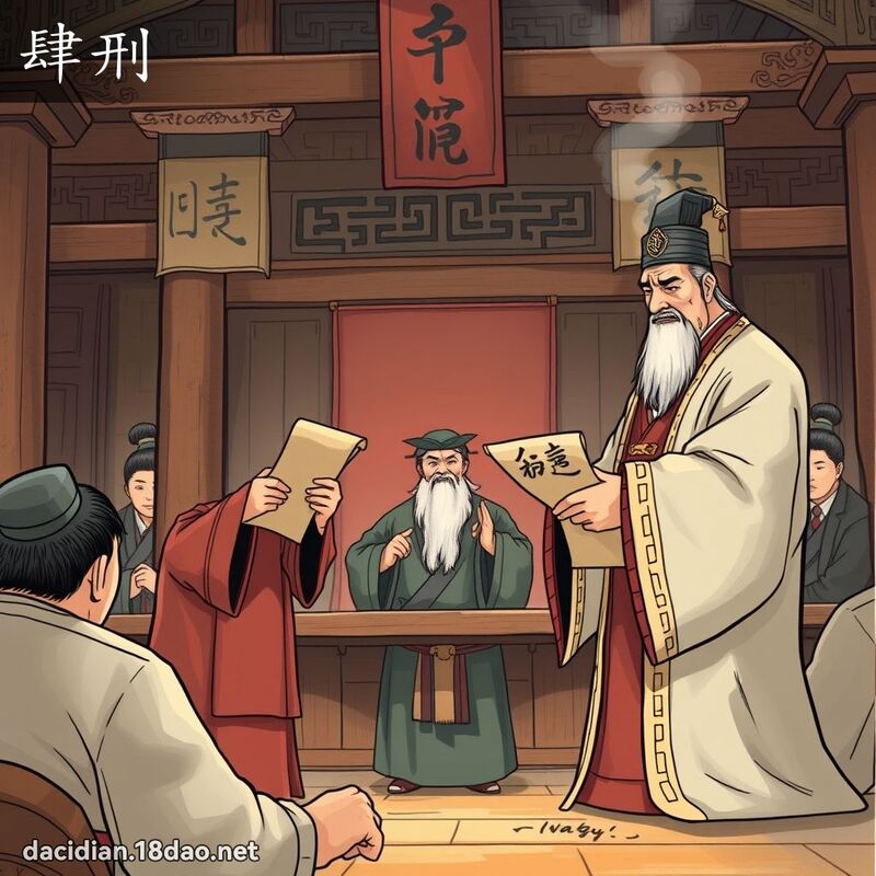 肆刑 - 國語大辭典配圖
