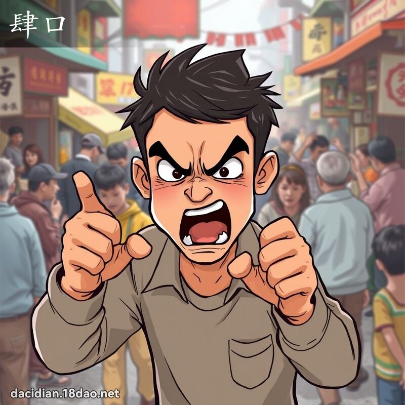 肆口 - 国语大辞典配图