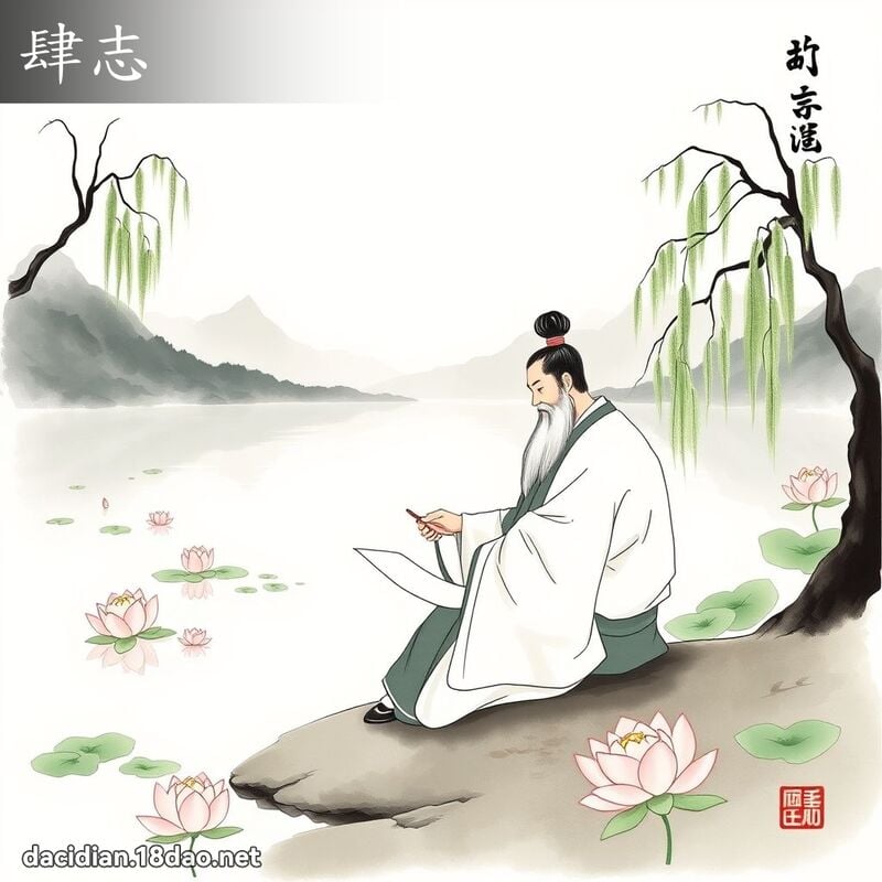 肆志 - 國語大辭典配圖