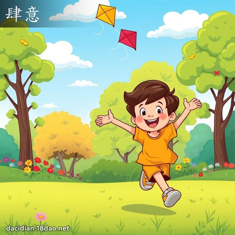 肆意 - 国语大辞典配图