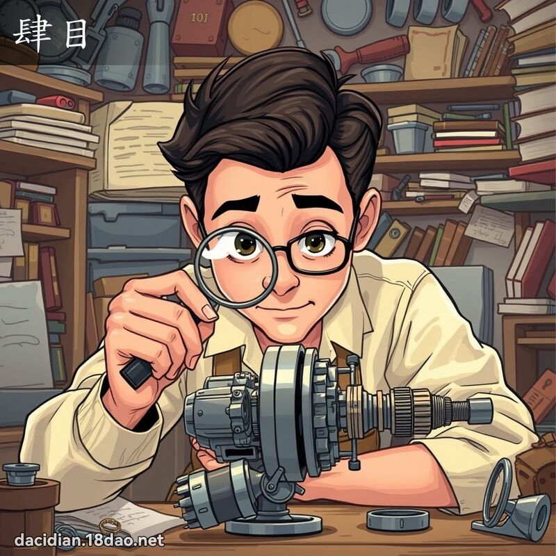 肆目 - 國語大辭典配圖