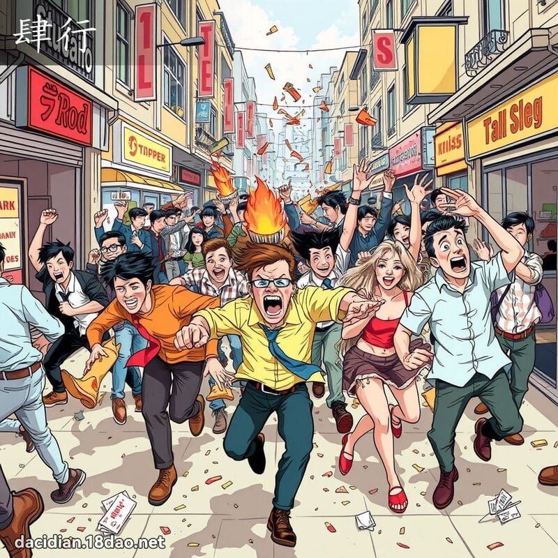 肆行 - 國語大辭典配圖