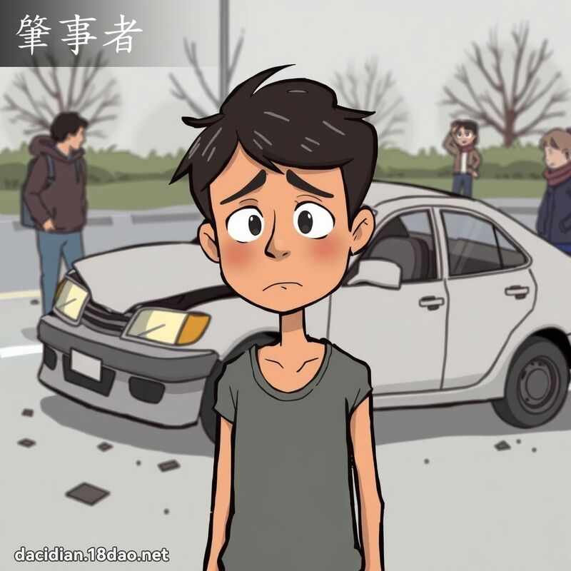 肇事者 - 国语大辞典配图