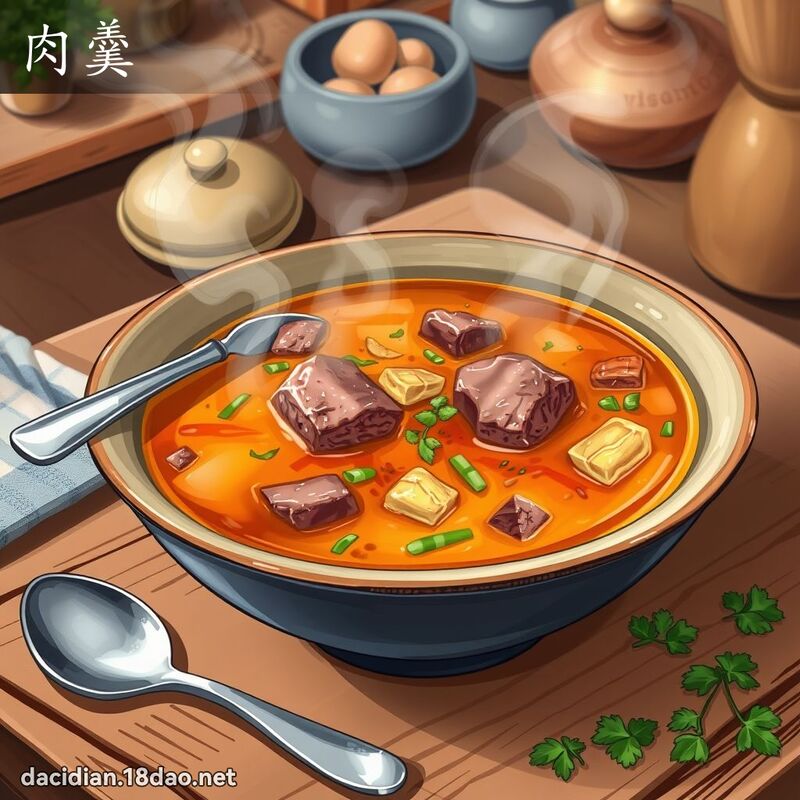肉羹 - 國語大辭典配圖