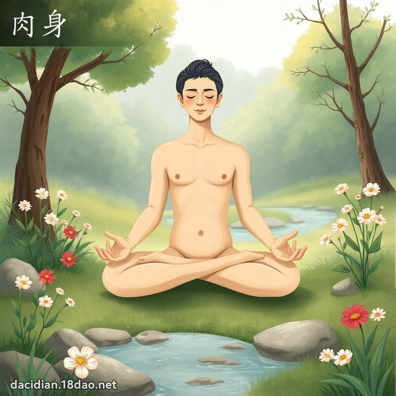 肉身 - 国语大辞典配图