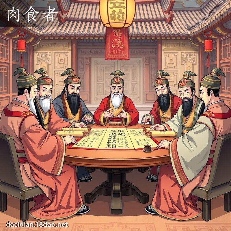 肉食者 - 國語大辭典配圖