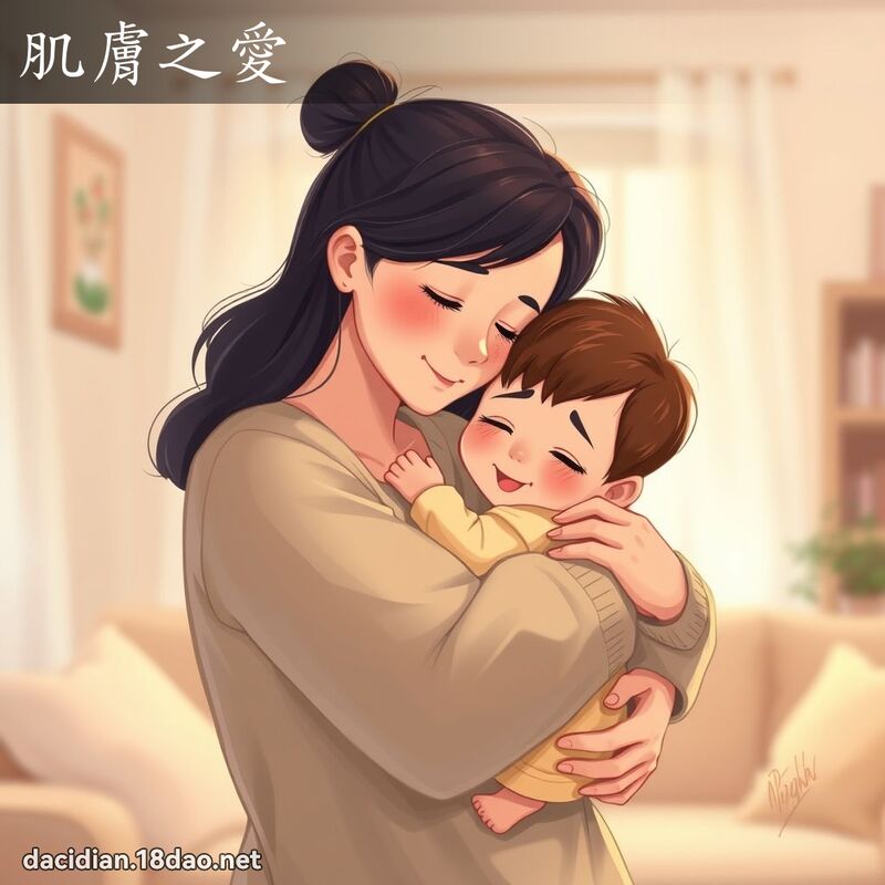 肌膚之愛 - 國語大辭典配圖