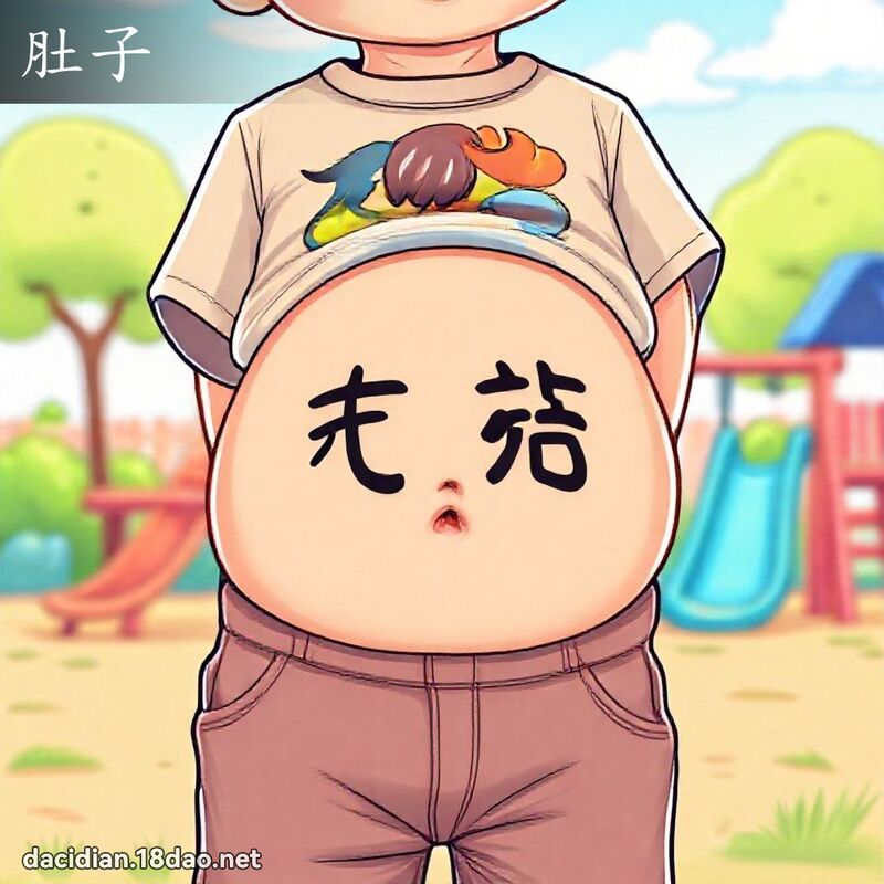 词语: 肚子 (多意词)