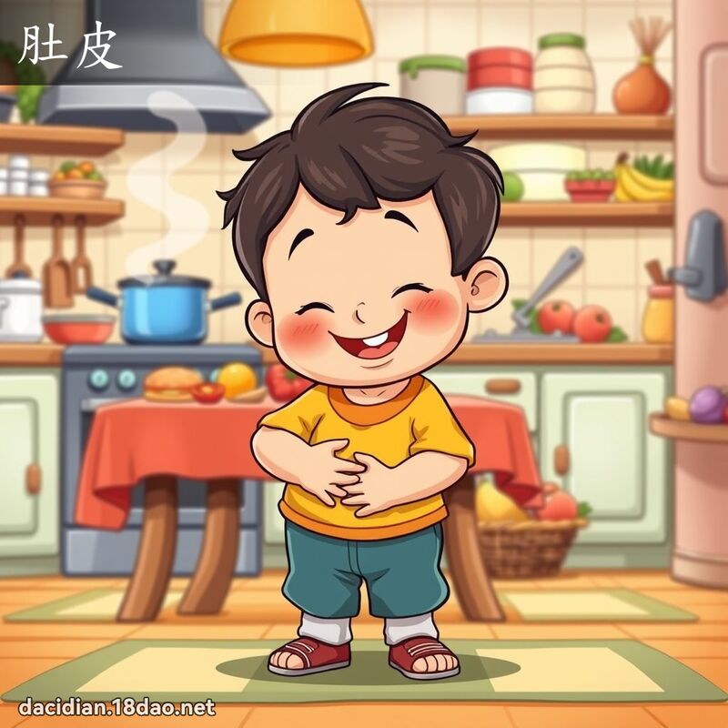 肚皮 - 國語大辭典配圖