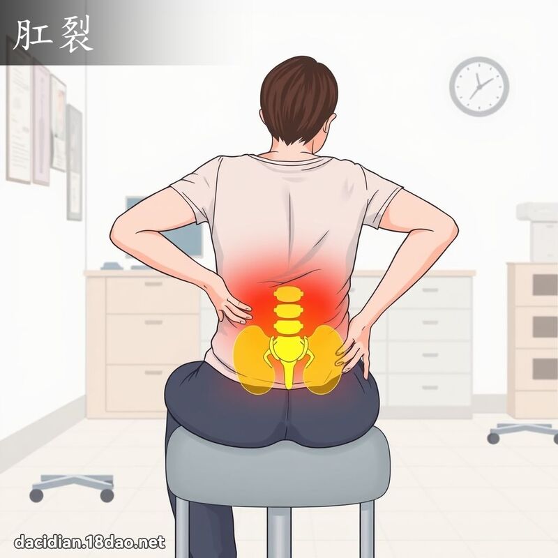 肛裂 - 国语大辞典配图
