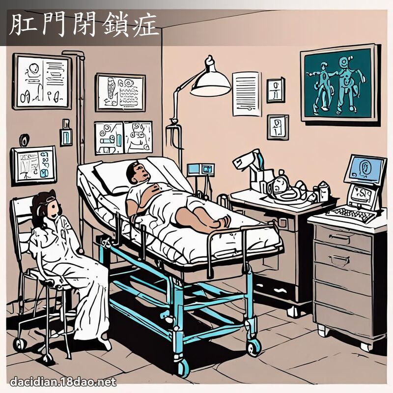 肛门闭锁症 - 国语大辞典配图