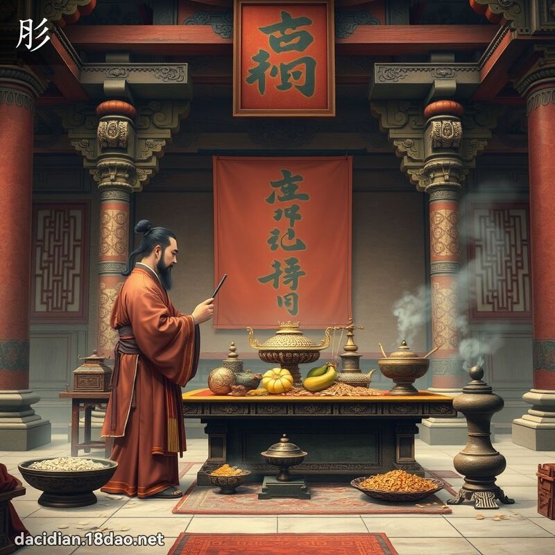 肜 - 國語大辭典配圖