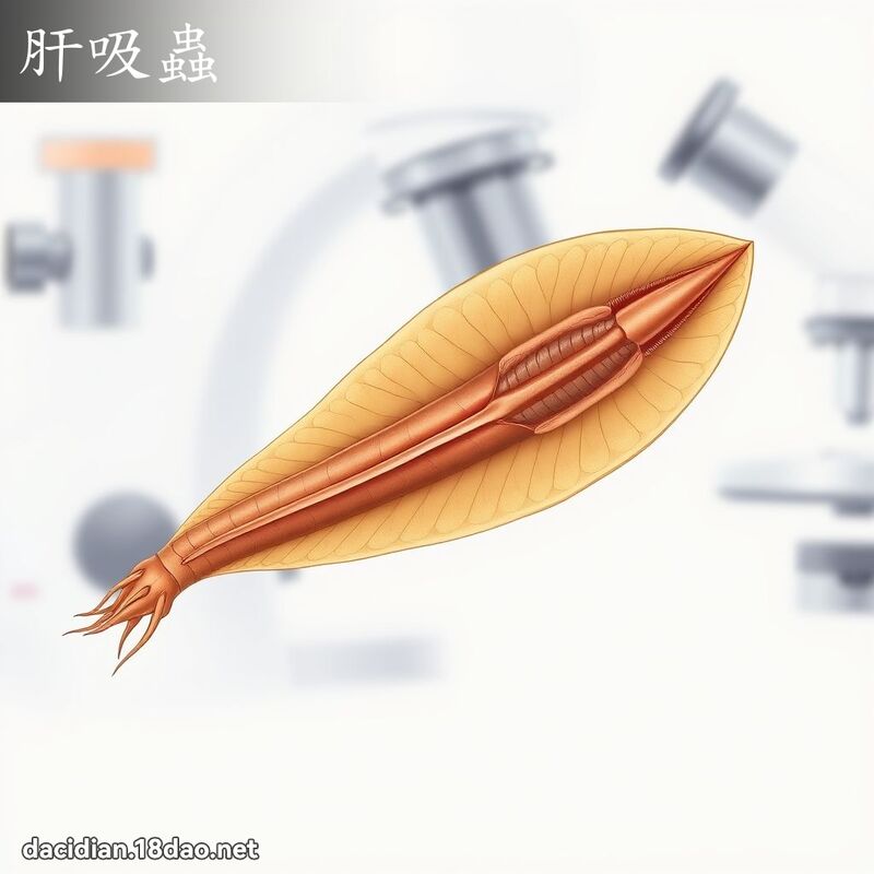 肝吸蟲 - 國語大辭典配圖