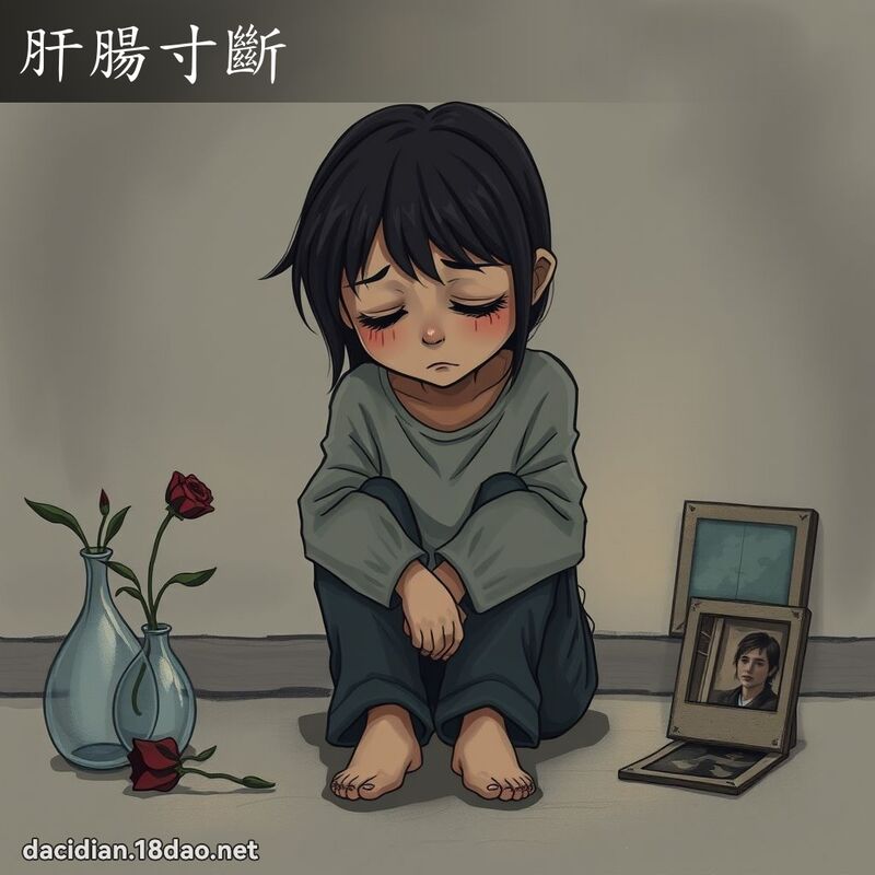 肝腸寸斷 - 國語大辭典配圖