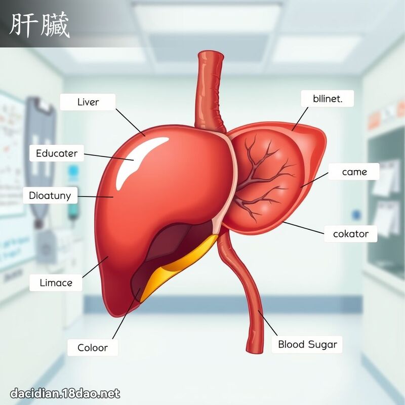 肝臟 - 國語大辭典配圖