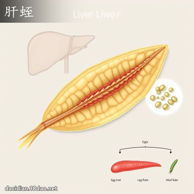 肝蛭 - 國語大辭典配圖