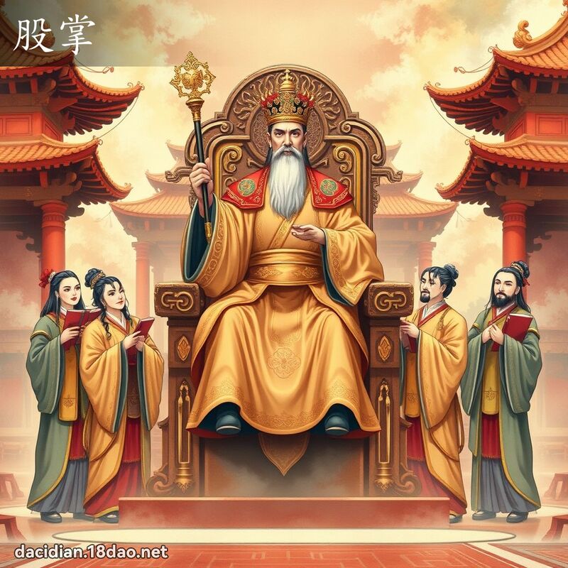 股掌 - 國語大辭典配圖