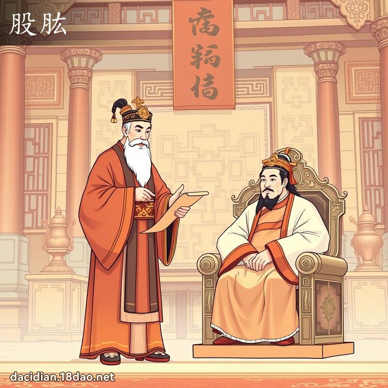 股肱 - 國語大辭典配圖